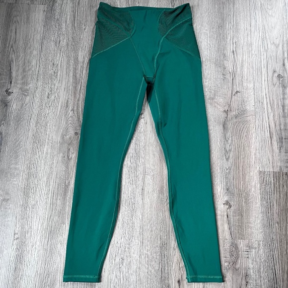 Savage X Fenty Sport Leggings medium 8-10 green - Picture 2 of 9